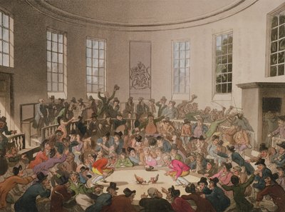 Royal Cock Pit by Pugin and Rowlandson